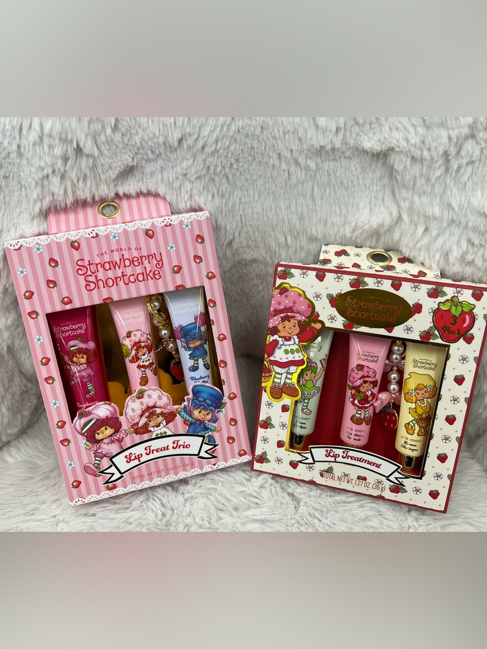Strawberry Shortcake Lip Treatment Lip Gloss Sets  6pcs